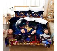 Parure De Lit Descendants 3 Pour Adolescents Et Enfants, Housse De Couette, Couette Douce, Housse De Couette, Taie D'oreiller