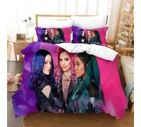 Parure De Lit Descendants 3 Pour Adolescents Et Enfants, Housse De Couette, Couette Douce, Housse De Couette, Taie D'oreiller