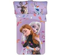Parure de lit - Disney - Frozen Hug - 100% coton - 100x135 cm - 40x60 cm
