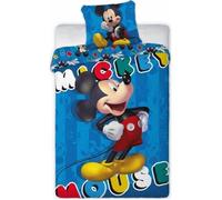 Parure de lit - Disney - Mickey - Housse réversible - 140x200 cm - 100% Polyester