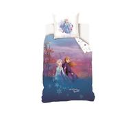 Parure de lit - Disney - Reine des neiges - 100% Coton - 140x200 cm - Lavable à 40°C