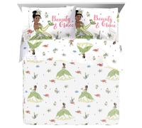 Parure de lit double Jay Franco Disney La Princesse et la Grenouille La Belle et la Gr ce - Ensemble de 3 pi ces Literie pour enfants super douce