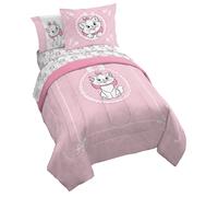Parure de lit double Marie et ses Aristochats de Disney, compos e de 5 pi ces, comprenant un drap et des taies d'oreiller, et super douce et conf