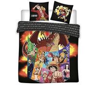 Parure de Lit Double One Piece Punk Hazard, Housse de Couette 200x200 cm + 2 Taies d'Oreiller 63x63 cm, 100% Microfibre
