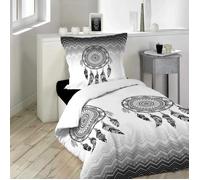 Parure de lit - DOUCEUR D'INTERIEUR - CDaffaires - Imprimé attrape rêves - 140 x 200 cm - Polyester