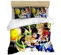 Parure de lit Dragon Ball - Housse de Couette et taie d'oreiller - Microfibre, 12, cm-135x200cm[751]