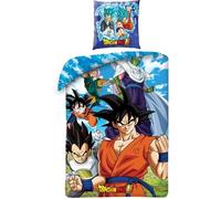 Parure de lit - DRAGON BALL Z - Microfibre - 1 housse de couette 140 x 200 cm + 1 taie 63 x 63 cm