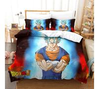Parure De Lit Dragonball Z Goku Housse De Couette Enfant Protagonisti Goku