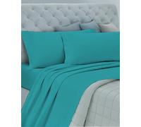 Parure de lit en Coton, 100% Coton, Respirante sans substances nocives, qualité certifiée Standard 100 par Oeko-TEX Confiance au Textile, 1 Place et demie, COL Tiffany, Designed in Italy