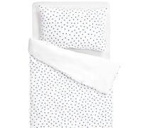 Sevira Kids - Parure de lit en Gaze de Coton réversible, Lovio - 80x120 cm Made in France