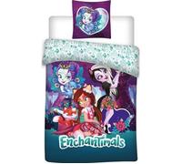Enchantimals - Parure de Lit Enfant - Housse de Couette