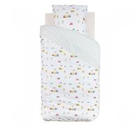 Atmosphera - Parure de lit enfant Telma Voitures 140 x 200 cm 2 pièces Multicolore