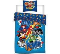 dc comics - Parure de Lit Enfant Super Héros - Housse de Couette Coton