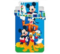 Disney Parure de lit enfant Mickey et ses amis 100×135 cm 40×60 cm (petite)