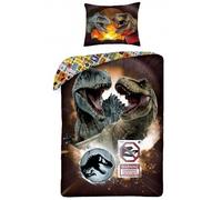Halantex Jurassic World Parure de lit 100% Coton 140 x 200 cm + 70 x 90 cm