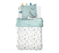 Parure de lit enfant funny dinosaure 140 x 200 cm