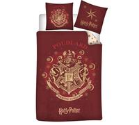 Parure de Lit Enfant Harry Potter - Rouge - 140x200 cm - Label Oeko Tex