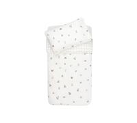 Parure de Lit Enfant Jollein - Animal Friends - 100x140 cm - 100% Coton - Certifiée OEKO-TEX - Housse de Couette et Taie d’Oreiller - Set de Literie