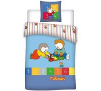 Aymax Parure de lit réversible T'CP - 140 cm x 200 cm,