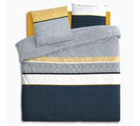 Parure de lIt Ethnic Bleu 260x240 Atmosphera