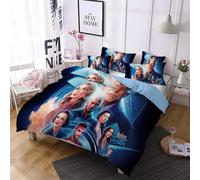 Parure De Lit Eu-Vv Agents Du Shield, Housse De Couette Bohême 1/2 Personne Avec Taie D'oreiller À Fermeture Éclair, Parure De Lit Hydra