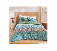 Parure de lit Evasion vert - Tradilinge 200x200