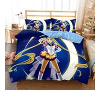 Parure De Lit Facile D'entretien Taille Double Parure De Lit Sailor Moon, Rose