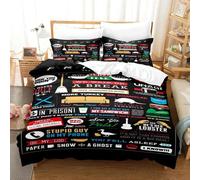 Parure De Lit Friends, Housse De Couette Friends Forever, Parure De Lit Friends Movie Pour Femmes Et Hommes, Cadeau Friends, Decoration De Chambre