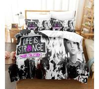 Parure De Lit Game Life Is Strange Before The Storm Pour Garcon S Et Filles, Housse De Couette Et Taie D'oreiller Pour Lit Double Et Queen Size
