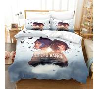 Parure De Lit Game Life Is Strange Before The Storm Pour Garcon S Et Filles, Housse De Couette Et Taie D'oreiller Pour Lit Double Et Queen Size