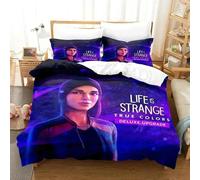 Parure De Lit Game Life Is Strange Before The Storm Pour Garcon S Et Filles, Housse De Couette Et Taie D'oreiller Pour Lit Double Et Queen Size
