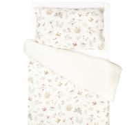 Parure de lit réversible en gaze de coton aube aube, écru 100X140