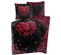 Parure de lit Gothic de Spiral - Bleeding Heart - pour Indifférent - multicolore Standard
