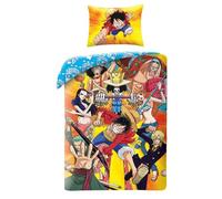 Halantex Parure de lit One Piece 1 personne – Housse 140x200 cm + taie, polyester