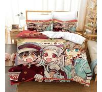 Parure De Lit Hanako-Kun, Housse De Couette, Motif Dessin Anime Japonais, Pour Lit Simple, Queen Size, King Size, Twin, Garçons Et Adolescents