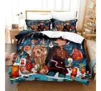Parure De Lit Hanako-Kun, Housse De Couette, Motif Dessin Anime Japonais, Pour Lit Simple, Queen Size, King Size, Twin, Garçons Et Adolescents