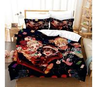 Parure De Lit Hanako-Kun, Housse De Couette, Motif Dessin Anime Japonais, Pour Lit Simple, Queen Size, King Size, Twin, Garçons Et Adolescents