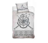 Parure de lit - Harry Potter - 140x200 cm - 100% coton - Multicolore - Lavable en machine