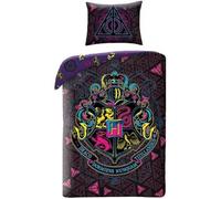 Parure de Lit Harry Potter Blason Poudlard Girly