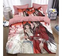 Parure De Lit Heaven Official's Blessed, Housse De Couette Heaven Official's Blessed, Lit Simple, Lit Double, Pleine Taille, Anime