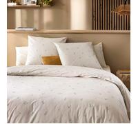 Parure de lit Herbier secret 140x200 - Ecru - Terre de Nuit