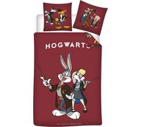 Aymax Parure de lit Poudlard Looney Tunes 135 x 200 cm