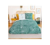 Parure de lit Home Maison Coton 240x220 cm Vert