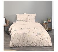 Parure de lit - Housse de Couette - 220x240 cm - 2 Taies d'oreiller - Imprimé à pois - Microfibre