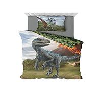 Parure de lit - Housse de Couette Dinosaure 140x200cm + 1 taie d'oreiller 63x63cm …