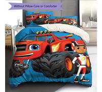 Parure De Lit Imprimee Bracelet Et Monster Machine, Housse De Couette Et Taie D'oreiller, Decoration D'intérieur, Decoration De Noël, Housse De Couette Pour Chambre À Coucher, 1 Co