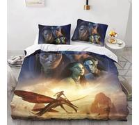 Parure De Lit Imprimee Du Film Avatar The Way Of Water, Ensemble De Literie Exquis, Housse De Couette, Ensemble De Literie De Luxe