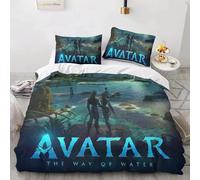 Parure De Lit Imprimee Du Film Avatar The Way Of Water, Ensemble De Literie Exquis, Housse De Couette, Ensemble De Literie De Luxe