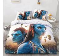Parure De Lit Imprimee Du Film Avatar The Way Of Water, Ensemble De Literie Exquis, Housse De Couette, Ensemble De Literie De Luxe