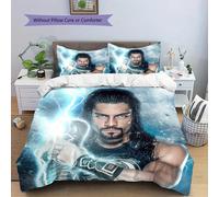 Parure De Lit Imprimee Empire Romain, Housse De Couette Et Taie D'oreiller, Decoration D'intérieur, Decoration De Noël, Cadeau Pour Chambre À Coucher. 1 Housse De Couette + 2 Taies